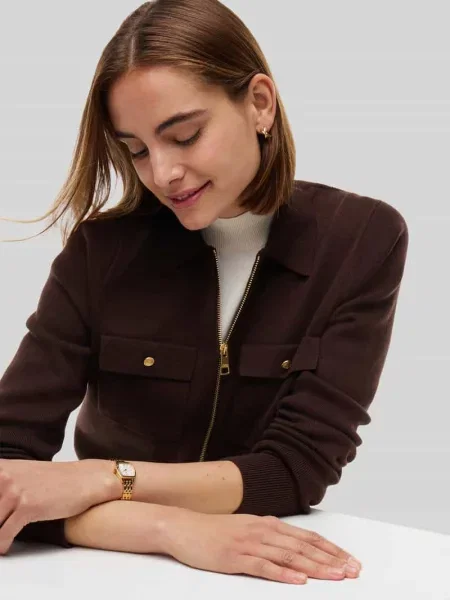 Kardigan rozpinany z brustaszą Tommy Hilfiger