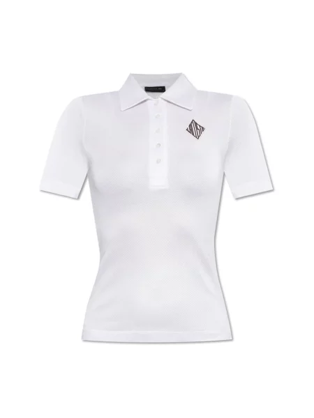Koszulka polo Lacoste z logo biała