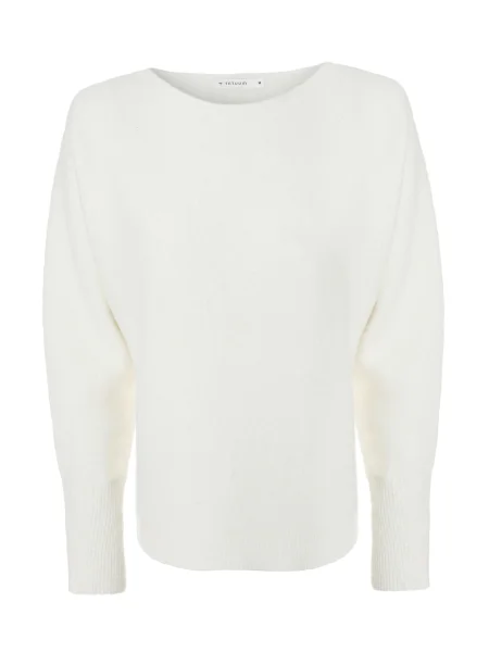TATUUM Pulover LIVIA murdar alb