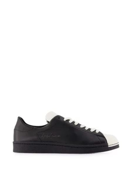Δερμάτινα sneakers Y-3 μαύρο