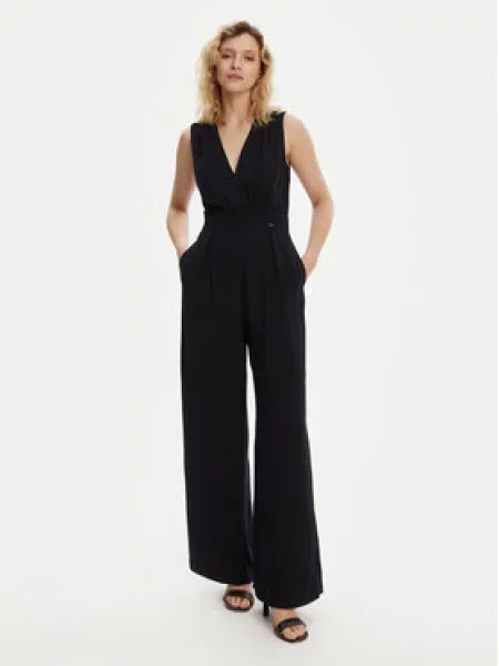 Morgan Overal Tmavomodrá Wide Leg