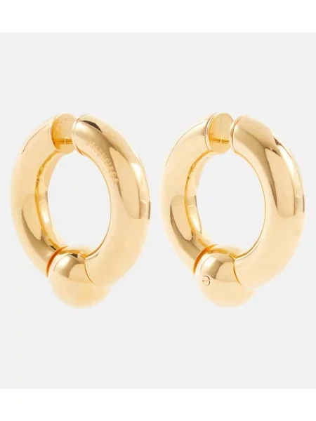 Cercei Balenciaga auriu