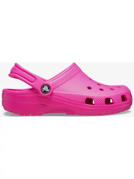 Klapki Crocs Classic Clog intensywny junior różowy
