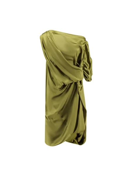 Sukienka Dries Van Noten zielona