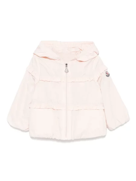 Kurtka dziecięca Moncler Enfant różowa