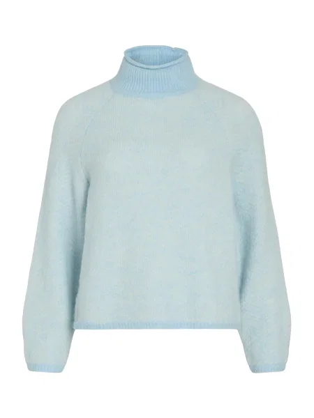 VILA Pulover VILORY / deschis albastru
