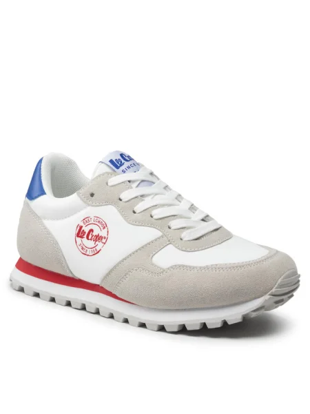 Pantofi Lee Cooper alb