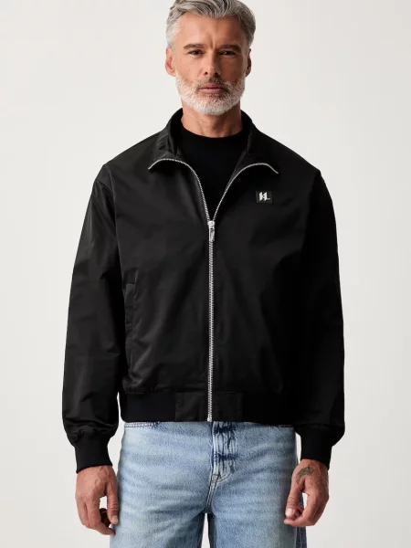 Karl Lagerfeld Geacă bomber negru