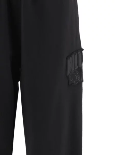 Pantaloni Billionaire cu autograf negru