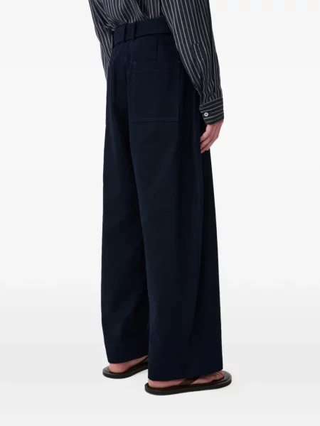 Pantaloni Studio Nicholson albastru