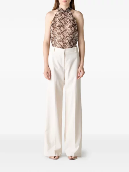 Pantaloni Nili Lotan alb