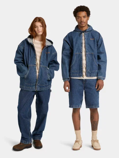 Бомбер Timberland синій