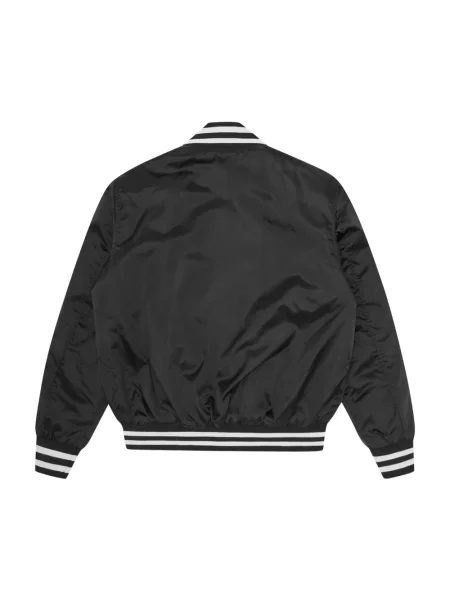 Satynowy kurtka bomber Billionaire czarny