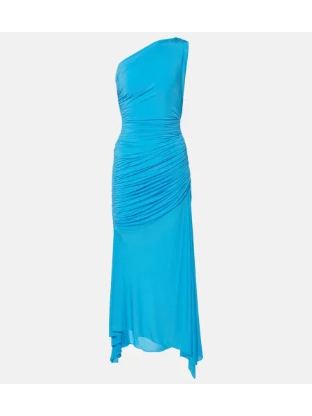 Rochie de cocktail Alex Perry din jerseu albastru