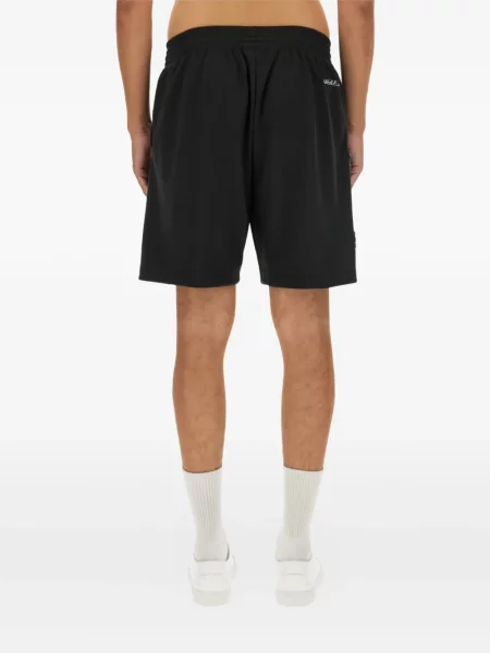 Pantaloni scurți 3.paradis cu imagine negru