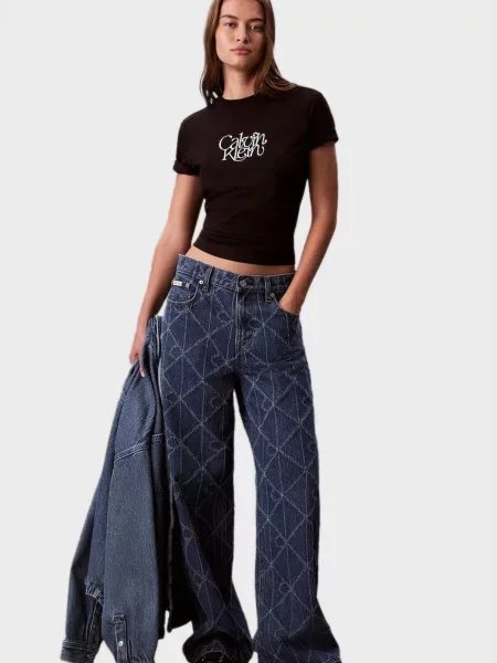 Футболка Calvin Klein Jeans чорна