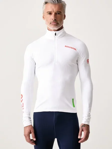 Rossignol funkční tričko s dlouhým rukávem HERO bílé