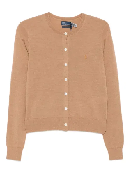 Boxeri Polo Ralph Lauren plisat cu broderie din piele gri