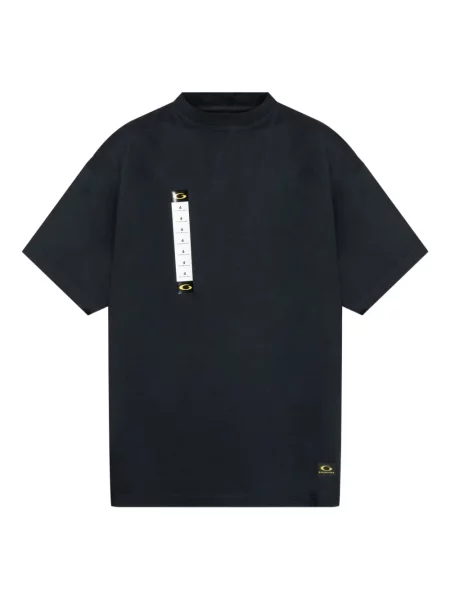 Tricou Balenciaga cu decolteu rotund negru