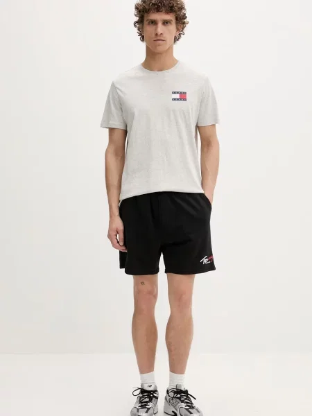 Tommy Jeans tričko šedé