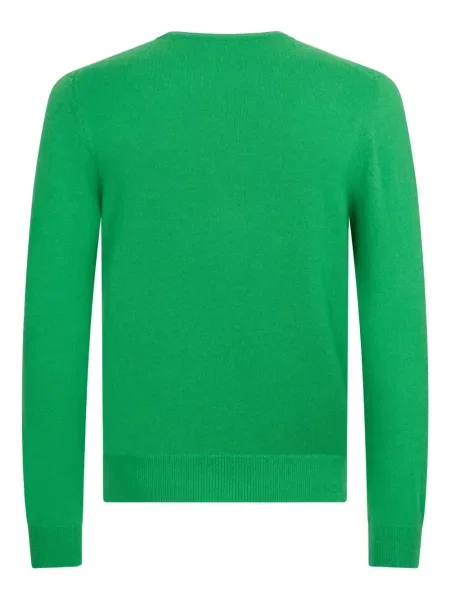 Pulover Malo cu decolteu rotund verde
