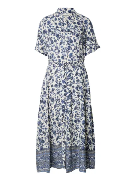 Lollys Laundry Rochie tip bluză Blake albastru / bleumarin alb