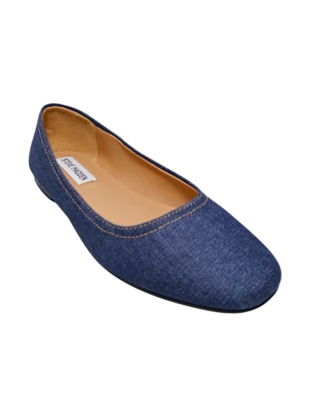 Balerinki Steve Madden niebieskie