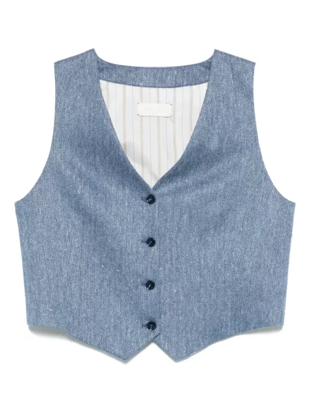 Vestă denim Circolo 1901 albastru