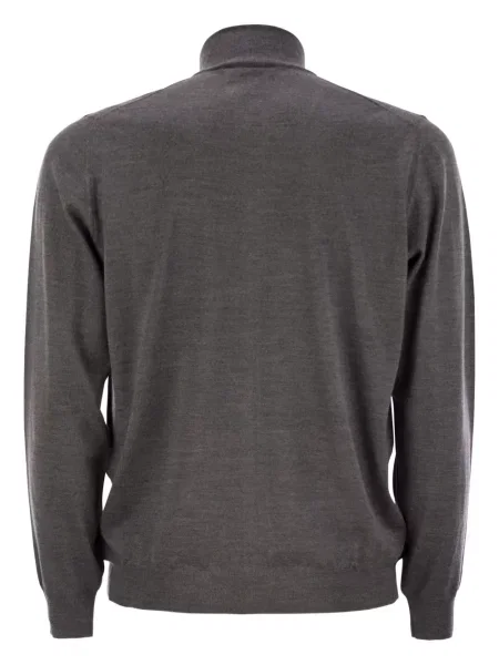 Cardigan Fedeli tricotate gri