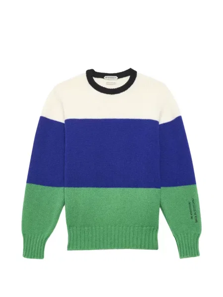 Μάλλινος πουλόβερ Jw Anderson μπλε