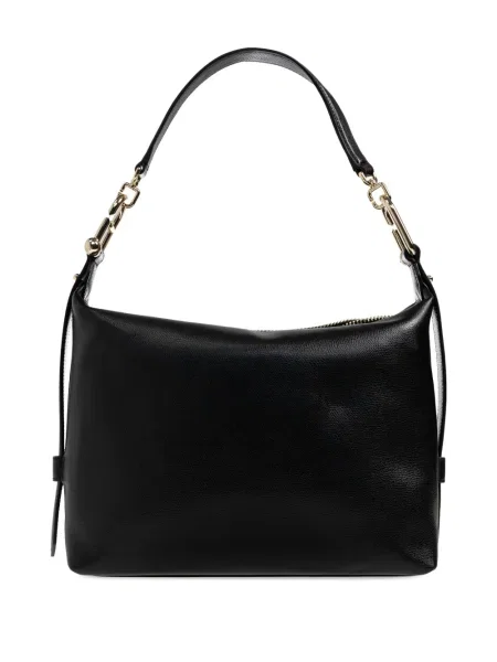 Geanta de piele Furla din piele negru
