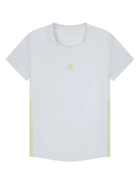A-Game Tricou funcțional Essential verde limetă alb