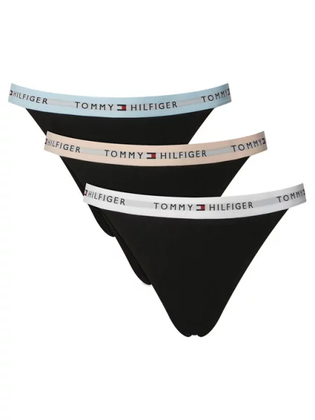 Tommy Hilfiger Set de tanga﻿ negru