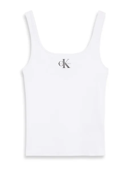 Calvin Klein Jeans Top črna bela