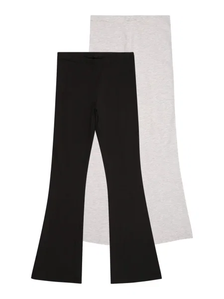 NAME IT Pantaloni gri amestecat negru