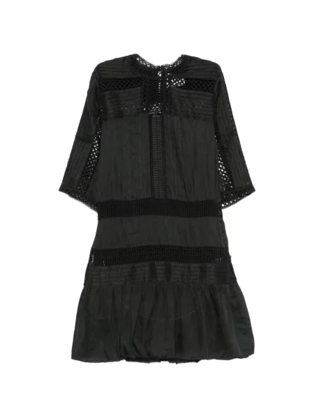 Rochie mini Marant Etoile din dantelă negru