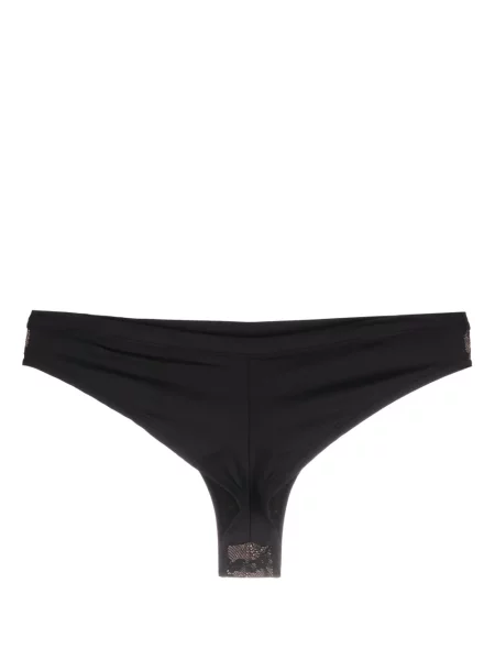 Gėlėtos nėriniuotos kelnaitės Marlies Dekkers juoda