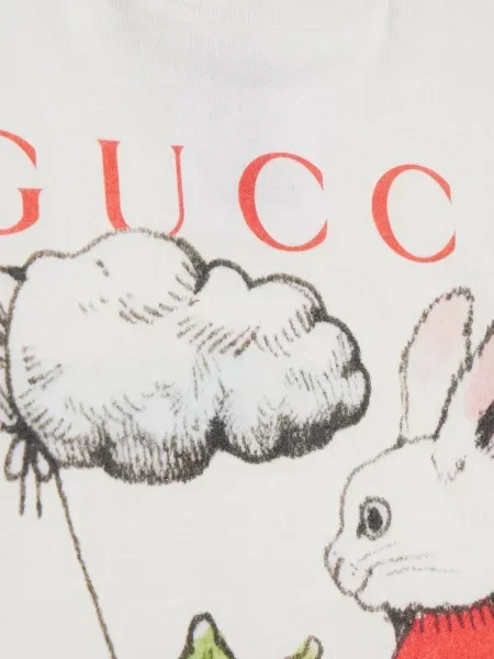 Koszulka dziecięca Gucci biała