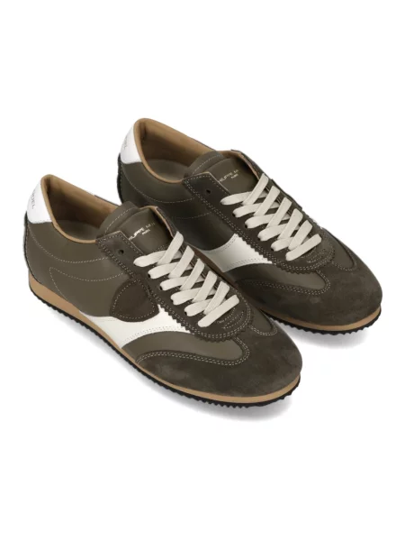 Buty do biegania Philippe Model zamszowe do biegania zielone