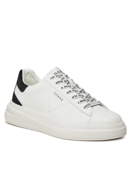 Маратонки Guess ELBA бяло FMPVIB черно