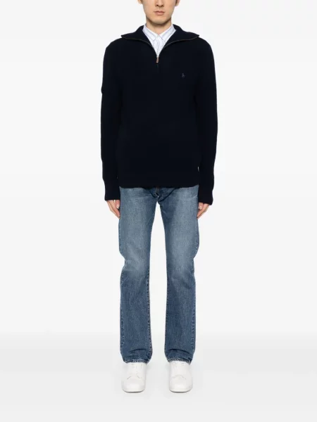 Haftowana bluza Polo Ralph Lauren z siateczką klasyczna czarna