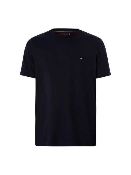 T-shirt z wyhaftowanym logo Tommy Hilfiger niebieska