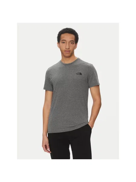 The North Face Marškinėliai Simple Dome Tee pilka