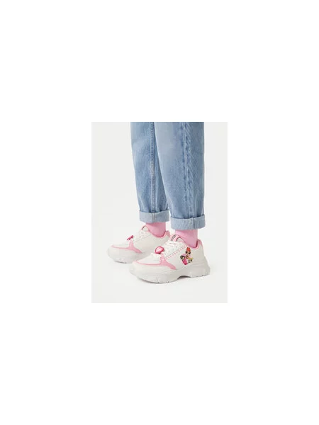 Sneakersy Powerpuff Girls biela