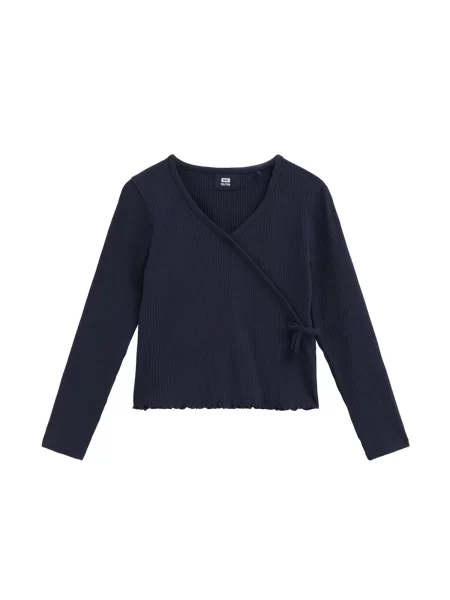 WE Fashion Tricou închis albastru