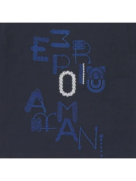 Tricou copii Emporio Armani albastru