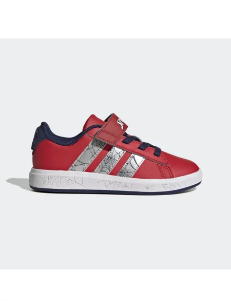 DĚTSKÉ BOTY ADIDAS MARVEL SPIDER-MAN GRAND COURT modré