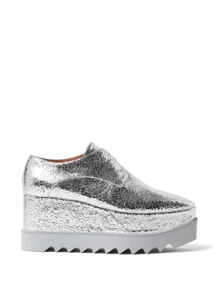 Pantofi derby Stella Mccartney cu șireturi din dantelă