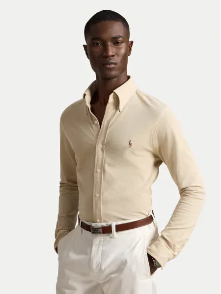 Polo Ralph Lauren Cămașă deschis bej