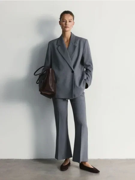 Reserved Піджак з темно-сірий сірий